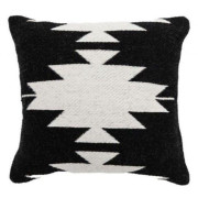 Natural Cushion - Aztec design 